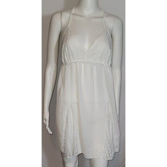 Apt. 9 Intimates Bridal Razer Back Baby Doll Nightgown - Size L - Picture 1 of 10